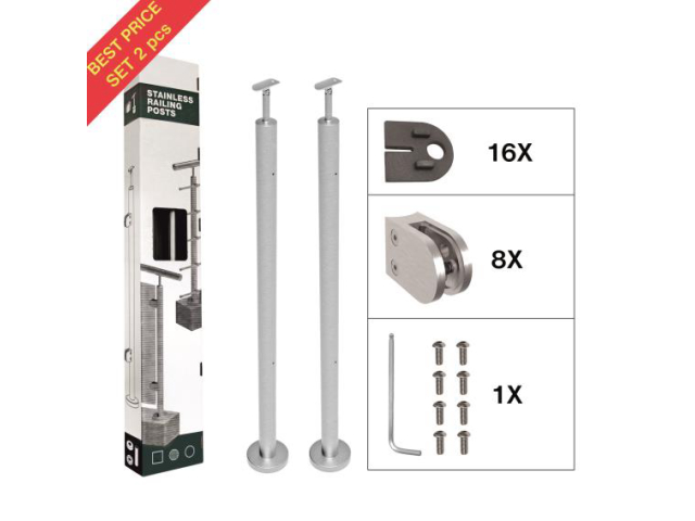 Stainless steel Baluster post